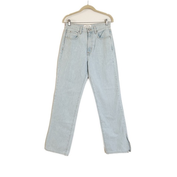 Slvrlake London Split Hard Luck Light Blue Jeans Size 28 NWT - Picture 5 of 6